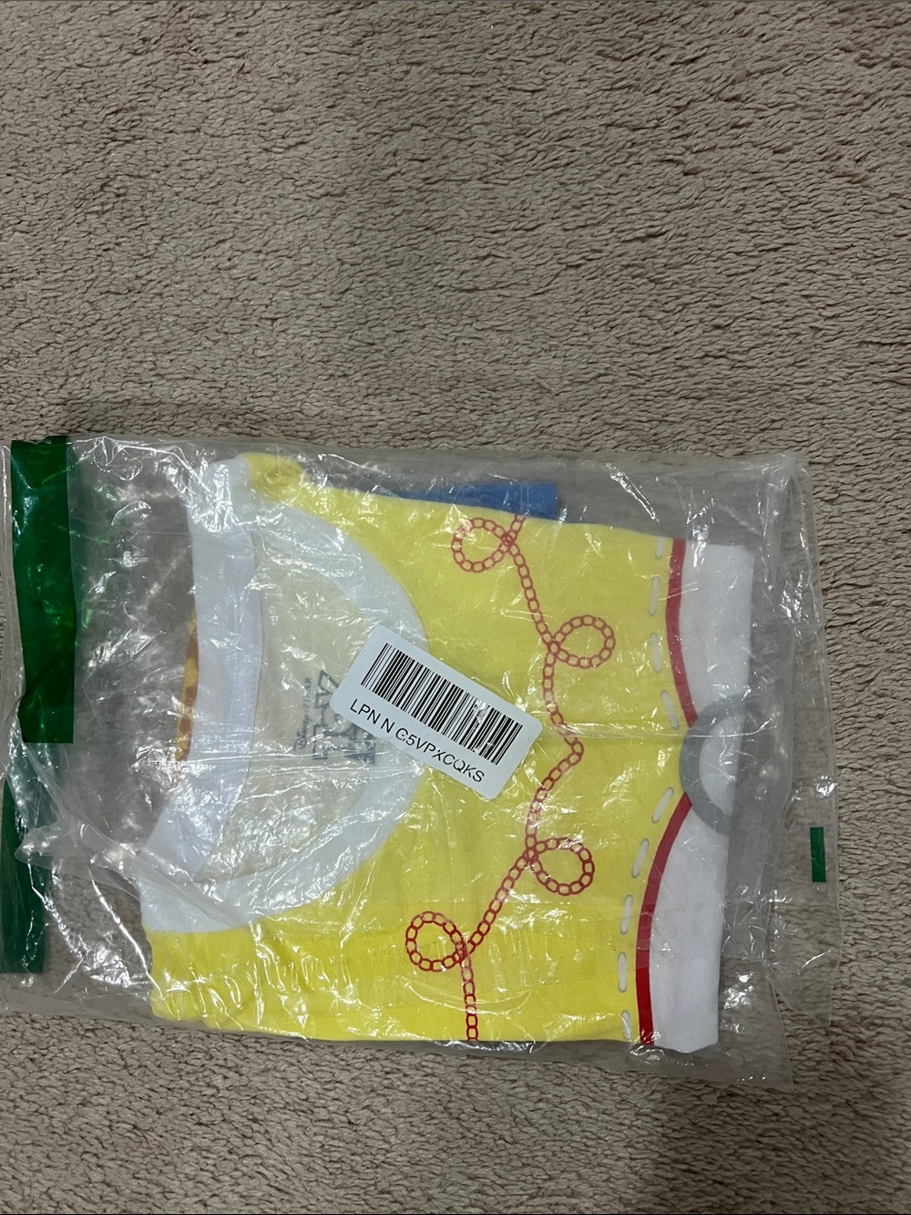 Jessie Graphic Long Sleeve Tee - White/Yellow - Picture 4 of 5